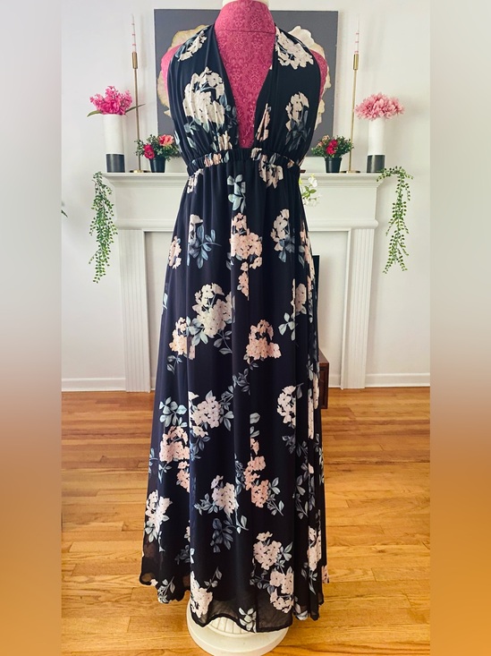 Show Me Your MuMu Dresses & Skirts - Show Me Your Mumu Black Floral Print maxi dress